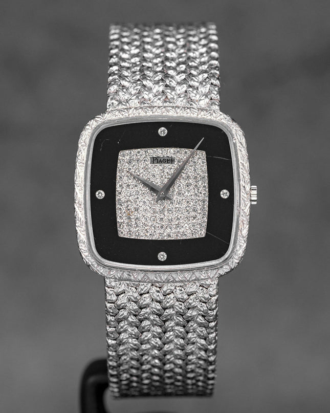 Harga Piaget Vintage Whitegold Black Diamond