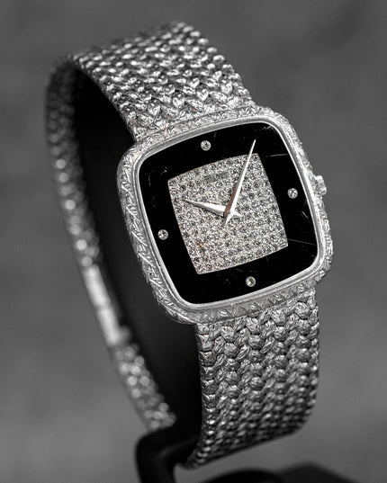 Harga Piaget Vintage Whitegold Black Diamond