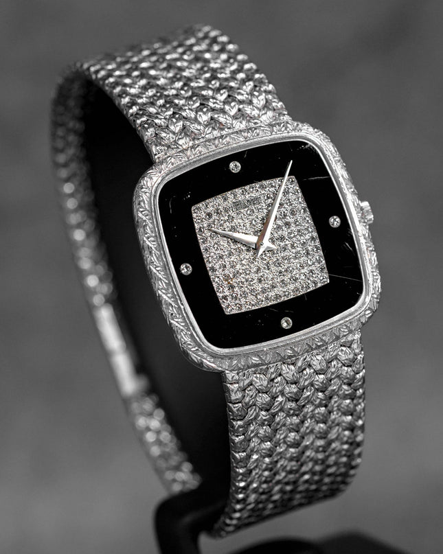 Harga Piaget Vintage Whitegold Black Diamond