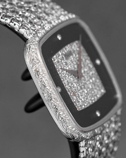 Harga Piaget Vintage Whitegold Black Diamond