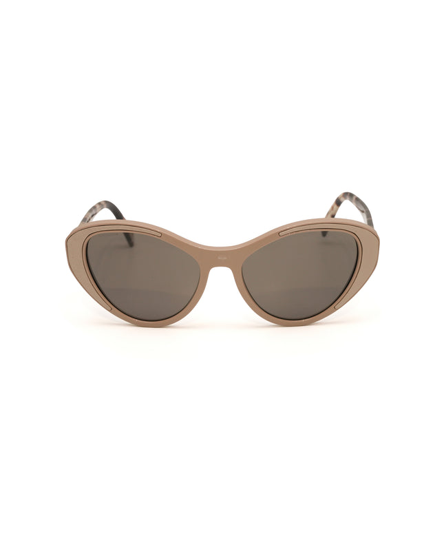CAMEO AND PUMICE CAT EYE SUNGLASSES