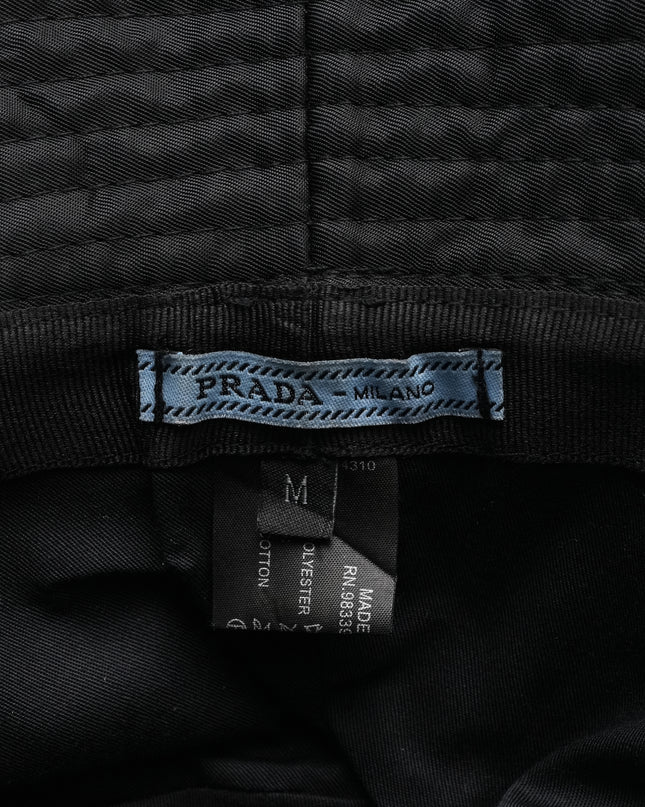 Prada Bucket Hat Black