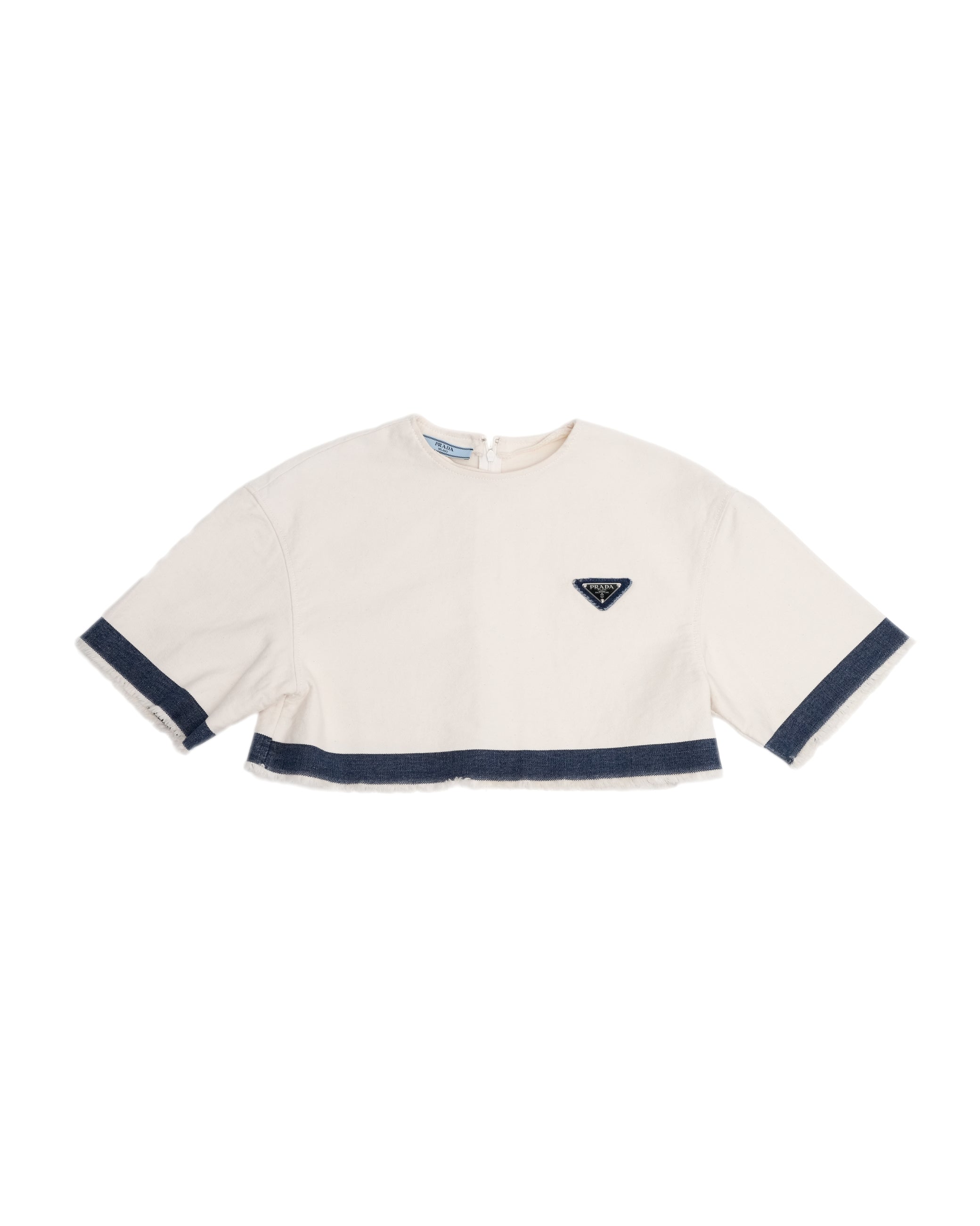 PRADA カットソー プラダ PRADA Tシャツ カットソー ブラック メンズ PRADA UJN896