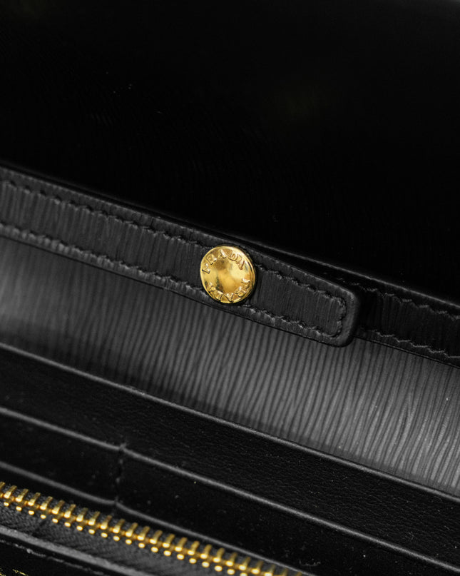WALLET ON CHAIN BLACK