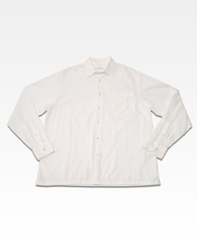 COTTON SHIRT WHITE UCN515 LOGO 2023