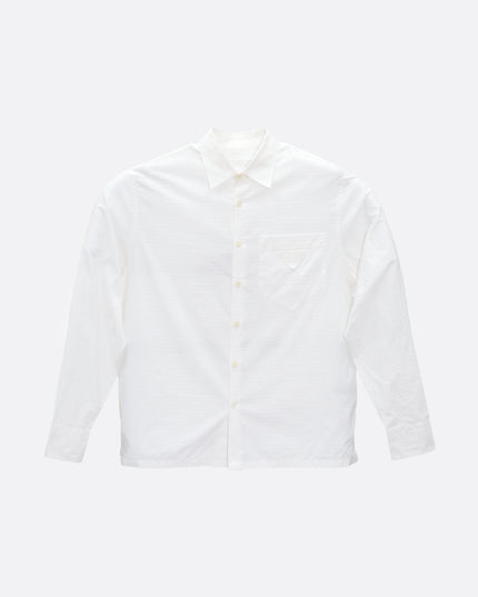 COTTON SHIRT WHITE UCN515 LOGO 2023