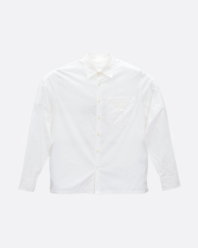 COTTON SHIRT WHITE UCN515 LOGO 2023