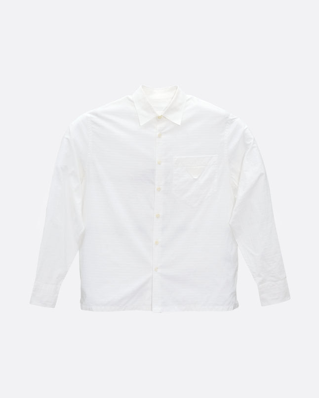 COTTON SHIRT WHITE UCN515 LOGO 2023