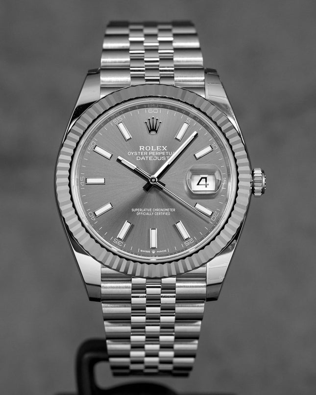 Harga Rolex Datejust 41 Rhodium Indonesia