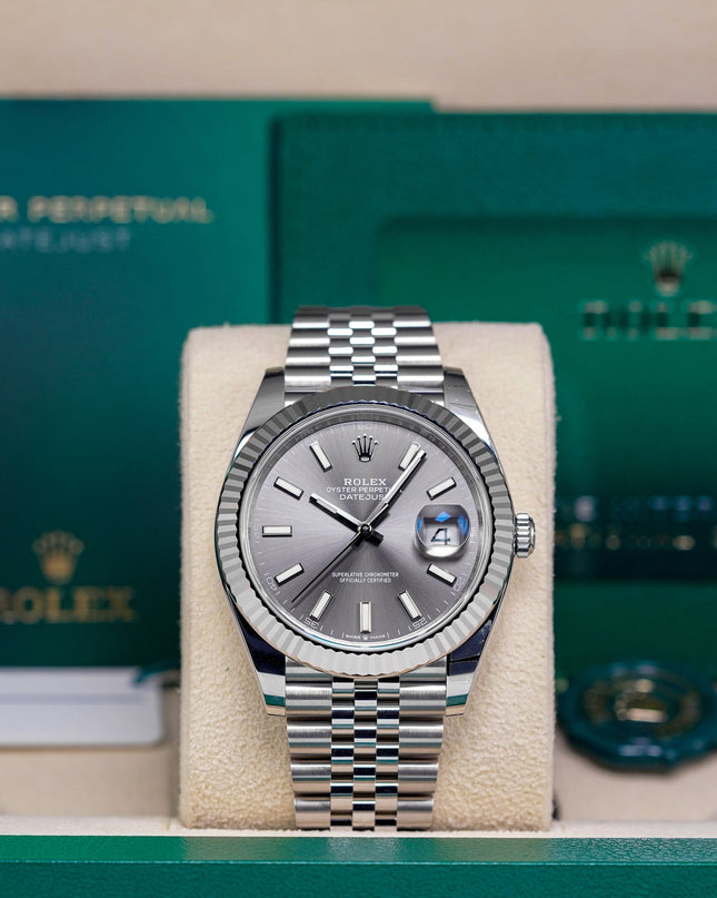 Harga Rolex Datejust 41 Rhodium Indonesia