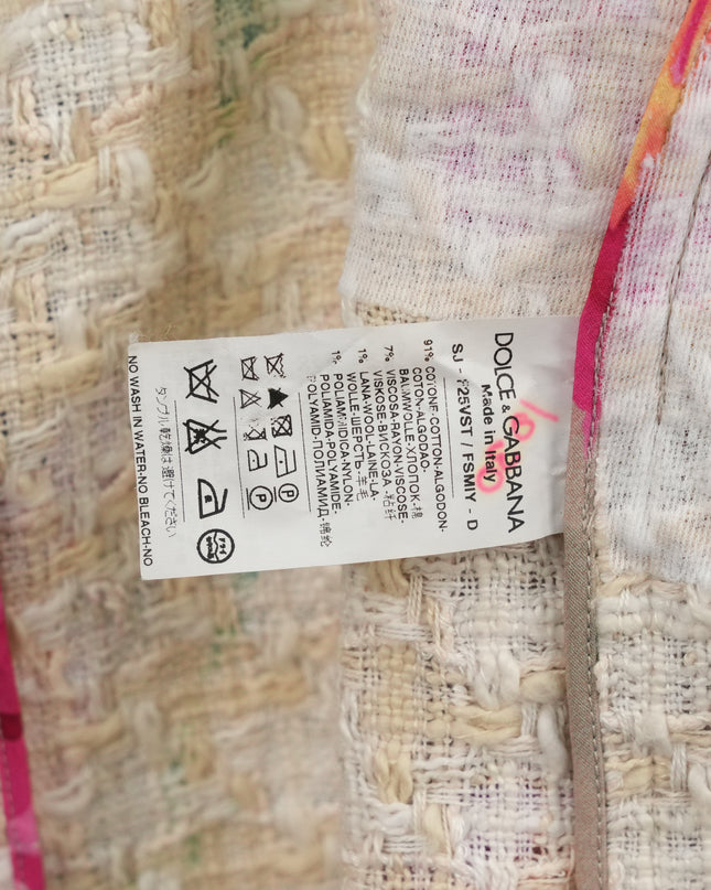 FLORAL OUTHER JACKET SIZE XS