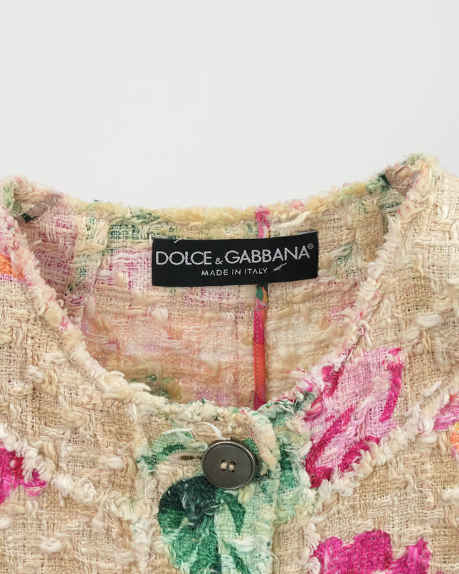 FLORAL OUTHER JACKET SIZE XS