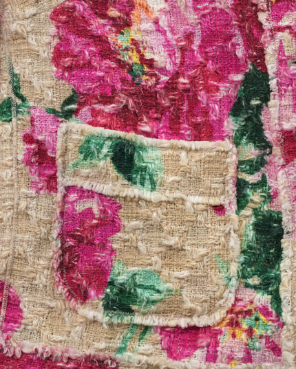 FLORAL OUTHER JACKET SIZE XS