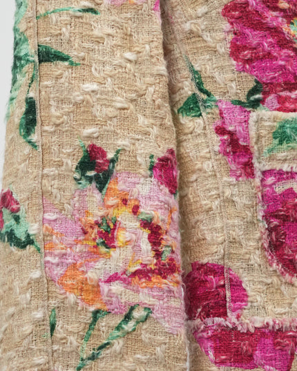 FLORAL OUTHER JACKET SIZE XS