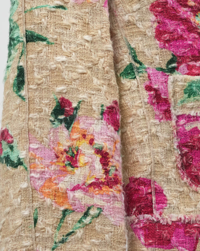 FLORAL OUTHER JACKET SIZE XS