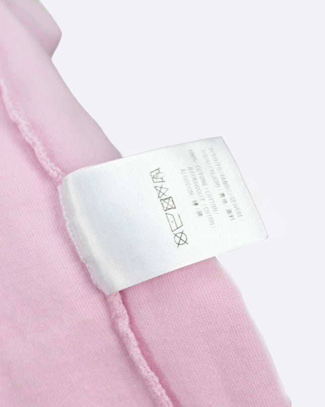 20SS COTTON T-SHIRT XS PINK CREW LOGO
