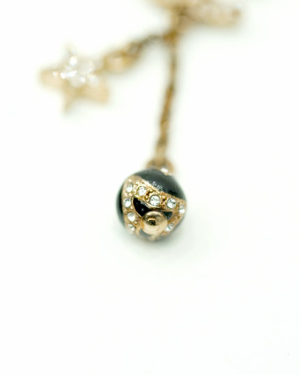 23K NECKLACE WITH CC LOGO (STAR-BALL)