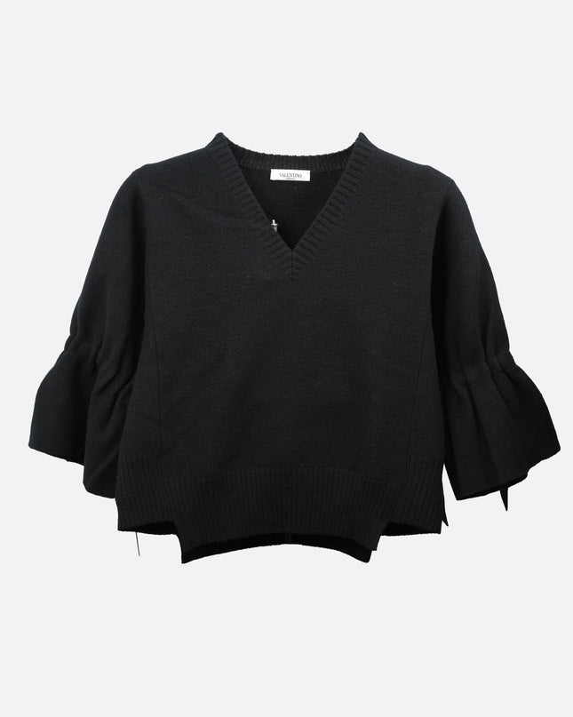 SWEATER BLACK SIZE XS FIT TO L