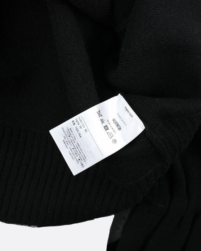 SWEATER BLACK SIZE XS FIT TO L