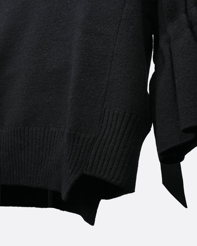 SWEATER BLACK SIZE XS FIT TO L