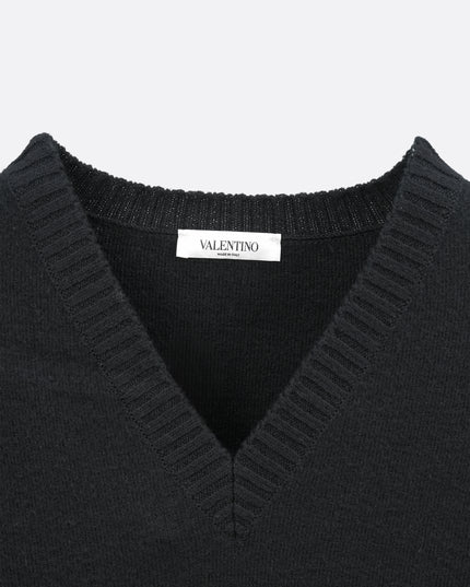 SWEATER BLACK SIZE XS FIT TO L