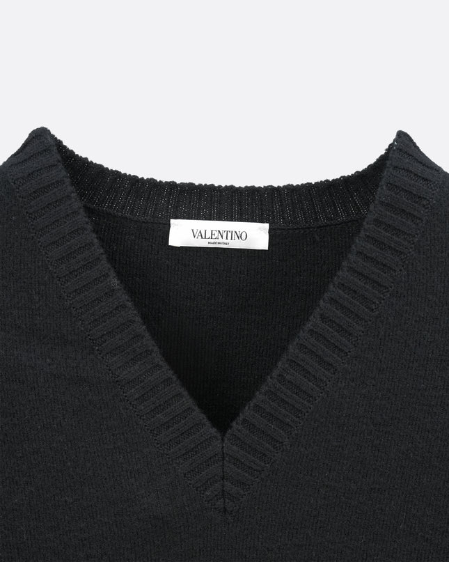 SWEATER BLACK SIZE XS FIT TO L