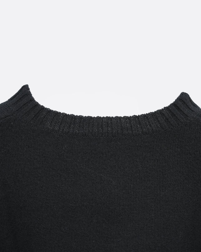 SWEATER BLACK SIZE XS FIT TO L