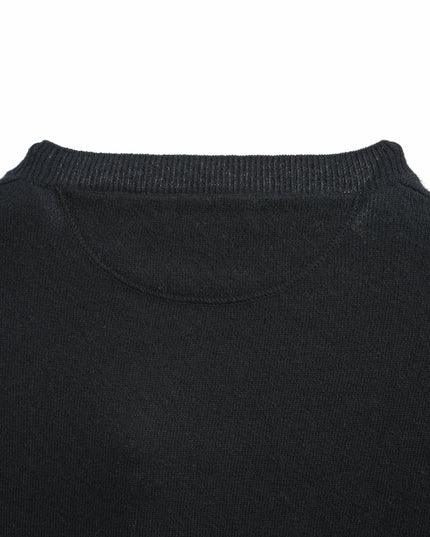 SWEATER LOGO BLACK SIZE M