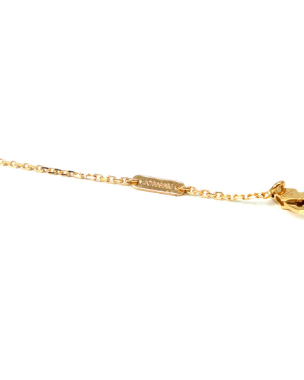 SWEET ALHAMBRA YELLOWGOLD MOTHER OF PEARL NECKLACE (2025)