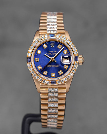Harga Rolex Datejust 26 Blue Diamond Indonesia