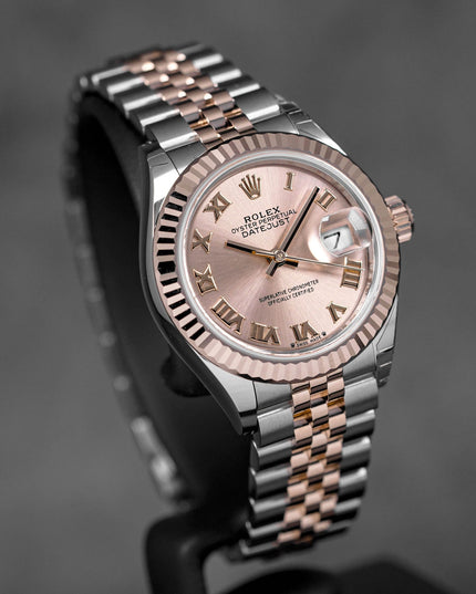 Harga Rolex Datejust 28mm Rosegold Salmon Indonesia