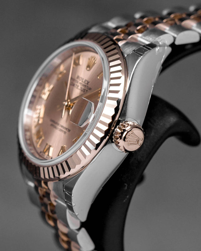 Harga Rolex Datejust 28mm Rosegold Salmon Indonesia