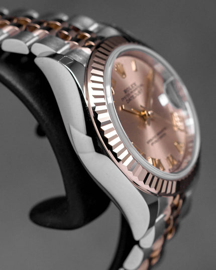 Harga Rolex Datejust 28mm Rosegold Salmon Indonesia