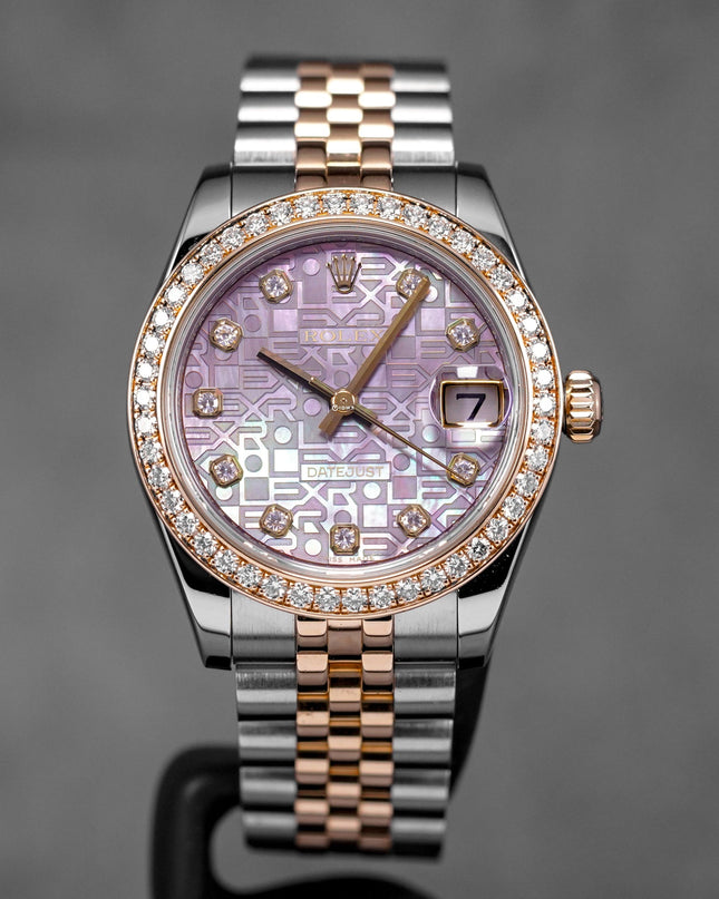 Harga Rolex Datejust 31 Black MOP Comp Indonesia