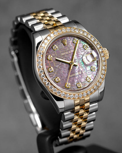 Harga Rolex Datejust 31 Black MOP Comp Indonesia