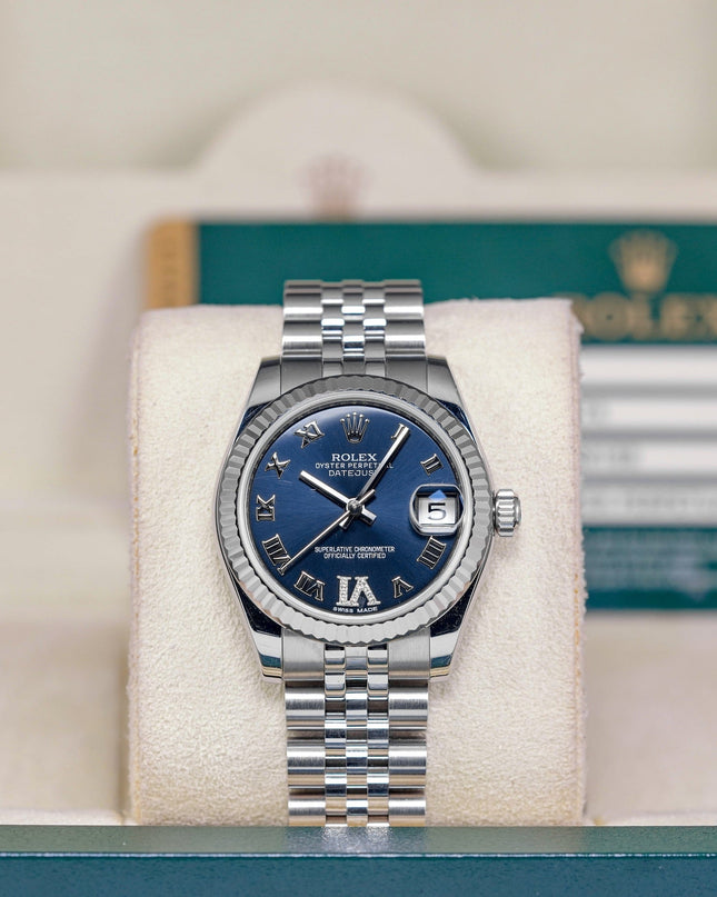 Harga Rolex Datejust 31 Blue Roman Indonesia