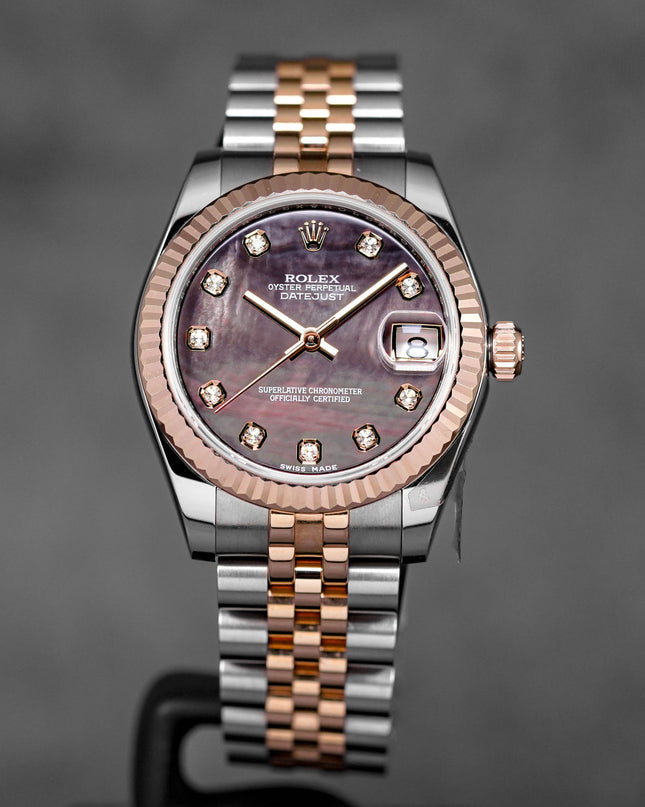 Harga Rolex Datejust 31 Dark MOP Diamond Indonesia