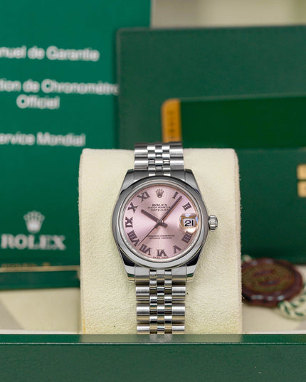 Harga Rolex Datejust 31 Pink Roman Indonesia