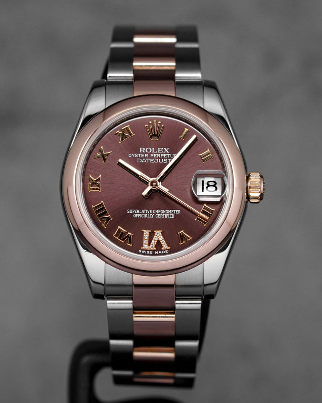 Harga Rolex Datejust 31 Rosegold Choco Indonesia