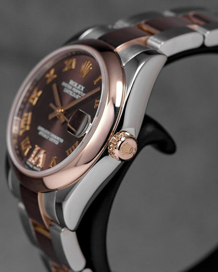 Harga Rolex Datejust 31 Rosegold Choco Indonesia
