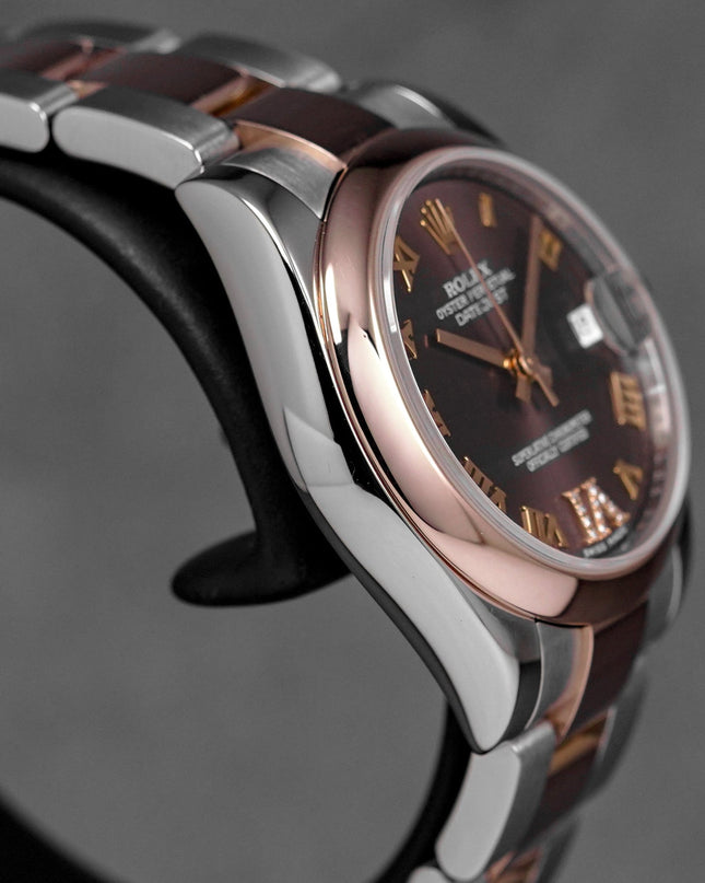 Harga Rolex Datejust 31 Rosegold Choco Indonesia