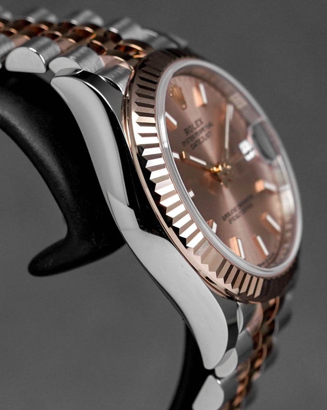 Harga Rolex Datejust 31 Twotone Rosegold Salmon Indonesia