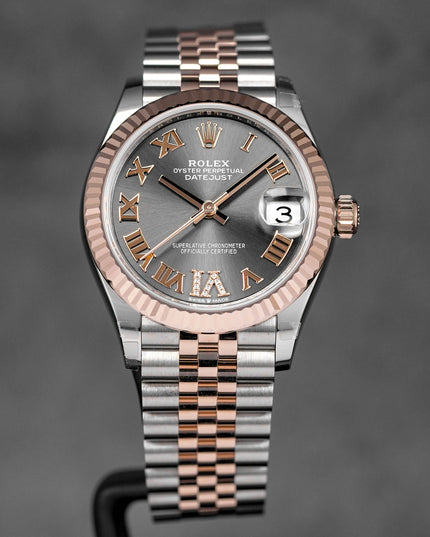 Harga Rolex Datejust 31mm Rosegold Rhodium Indonesia