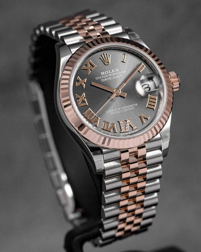 Harga Rolex Datejust 31mm Rosegold Rhodium Indonesia