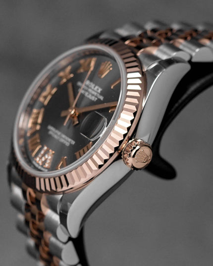 Harga Rolex Datejust 31mm Rosegold Rhodium Indonesia