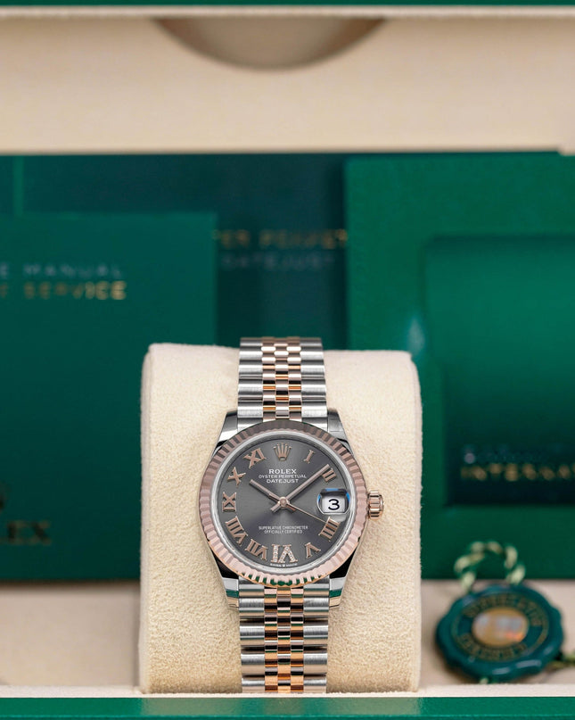 Harga Rolex Datejust 31mm Rosegold Rhodium Indonesia