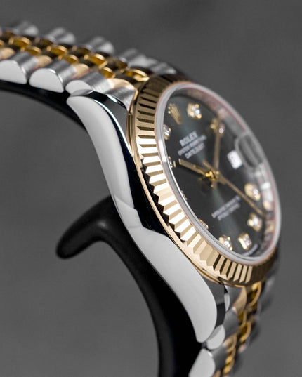 Harga Rolex Datejust 31mm Twotone Olive Green donesia Terbaru