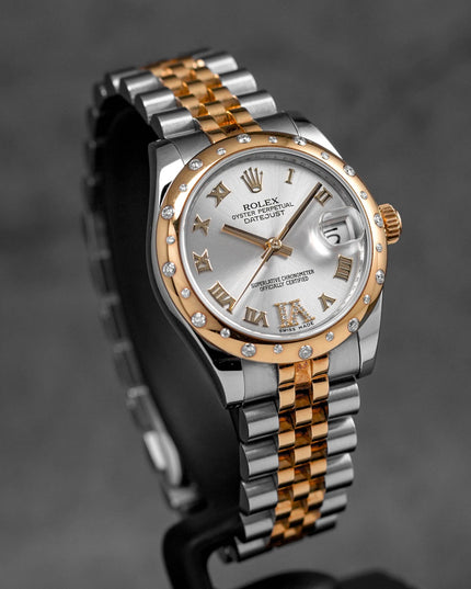 Harga Rolex Datejust 31mm Twotone Yellowgold Indonesia