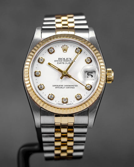 Harga Rolex Datejust 31mm White Diamond