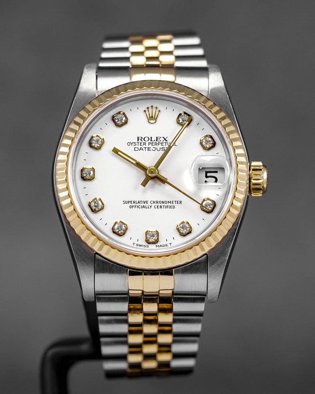 Harga Rolex Datejust 31mm White Diamond